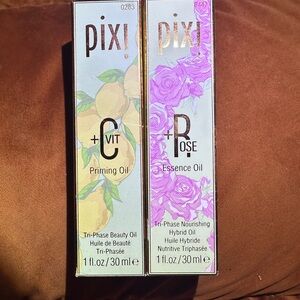 NIB Pixi Vitamin C Priming Oil and Rose Essence Oil